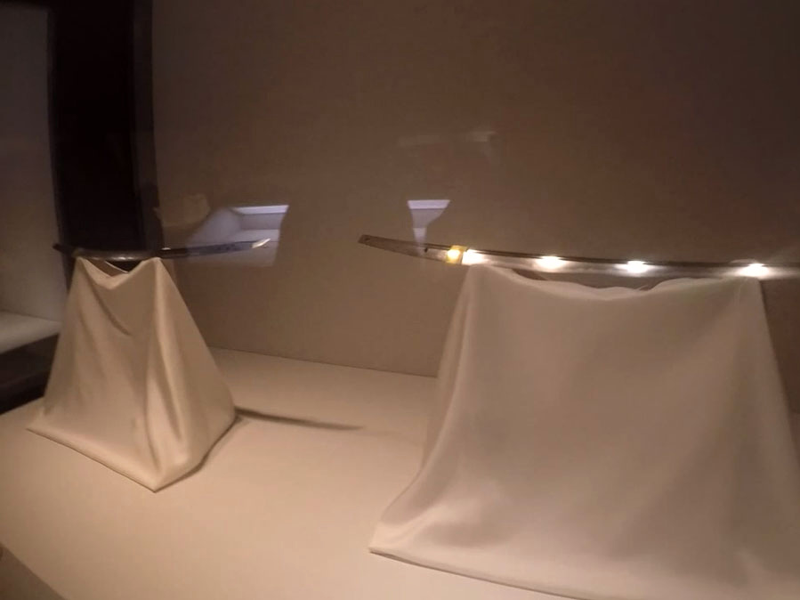 Pavel Bolf muzeum mečů Japonsko