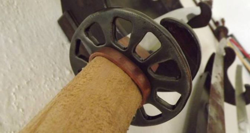 Pavel Bolf vyrábí tsuku