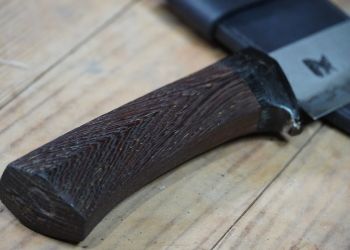 Pavel Bolf - nůž z damaškové oceli