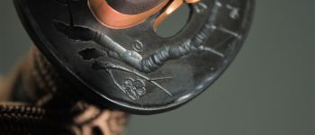 Pavel Bolf - katana v uchigatana koshirae, detail tsuba