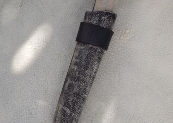 Pavel Bolf - nůž z damaškové oceli