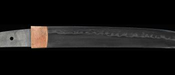 Pavel Bolf - Kontrastní zobrazení čepele Tanto v aikuchi koshirae