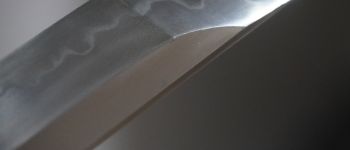 Pavel Bolf - katana sunobe pro tameshigiri, detail čepele