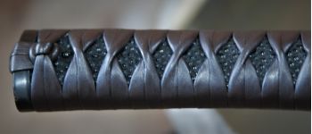 Pavel Bolf - Tachi v uchigatana koshirae, Kamakura Ichimonji styl, Kashira