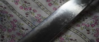 Pavel Bolf - Hira zukuri tanto in Aikuchi koshirae