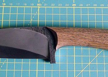 Pavel Bolf - nůž z nepřekládané oceli sunobe