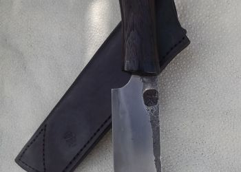 Pavel Bolf - nože z překládané oceli a oceli oroshigane 