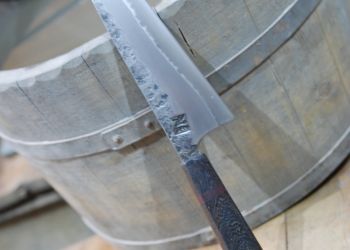 Pavel Bolf - velký rustikální kuchyňský nůž