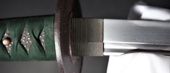 Pavel Bolf - Tachi ve stylu Bungo Yukihira habaki