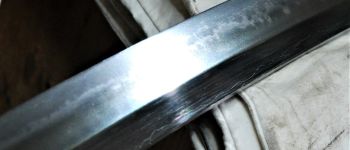 Pavel Bolf - Ichimonji katana detail čepele