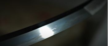 Pavel Bolf - O-wakizashi, tensho koshirae, detail čepele