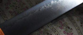 Pavel Bolf - Hira zukuri tanto in aikuchi koshirae