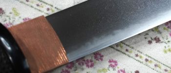 Pavel Bolf - Hira zukuri tanto in Aikuchi koshirae