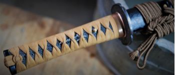 Pavel Bolf - O-wakizashi, tensho koshirae, tsuka