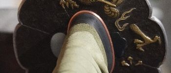 Pavel Bolf - Tachi ve stylu Kagemitsu v Tensho koshirae - Tsuba