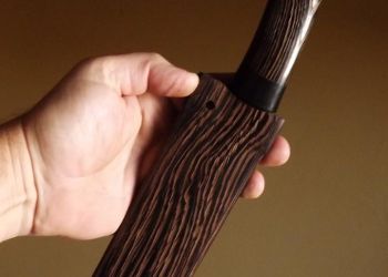 Pavel Bolf - nože z překládané oceli a oceli oroshigane 