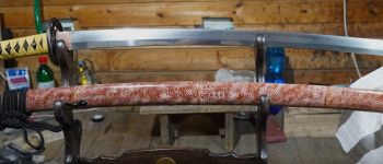 Pavel Bolf - Tachi v uchigatana koshirae, same saya