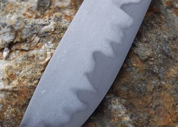 Pavel Bolf - nože z překládané oceli a oceli oroshigane 