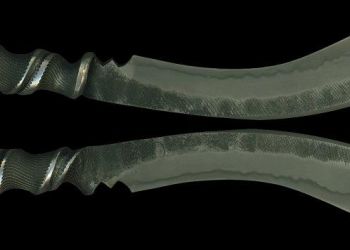 Pavel Bolf - nůž z nepřekládané oceli sunobe