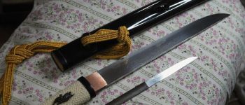 Pavel Bolf - Hira zukuri tanto in aikuchi koshirae