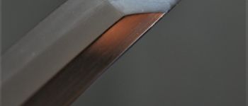 Pavel Bolf - Katana v tensho koshirae období Edo. Detail čepele.