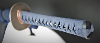 Pavel Bolf - Katana v základní nezdobené soupravě v Tenshó stylu, menuki