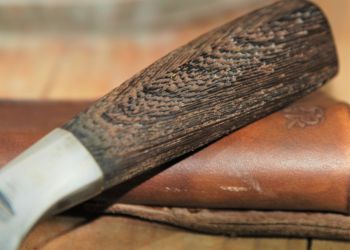 Nože z překládané oceli a oceli oroshigane 