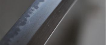 Pavel Bolf - Katana v tensho koshirae období Edo. Detail čepele.