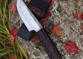 Pavel Bolf - nože z překládané oceli a oceli oroshigane 