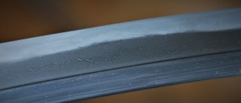 Pavel Bolf - O-wakizashi, tensho koshirae, detail čepele