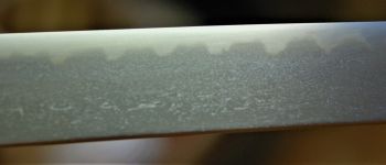 Pavel Bolf - Sunobi tanto ve stylu školy Mino, detail čepele