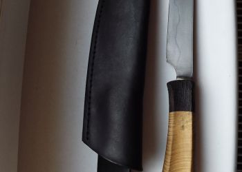 Pavel Bolf - nůž z nepřekládané oceli sunobe