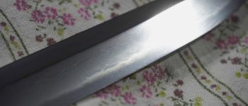 Pavel Bolf - Kanmuri otoshi zukuri tanto in Aikuchi koshirae