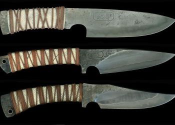 Pavel Bolf - nože z nepřekládané oceli sunobe