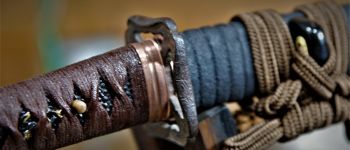 Pavel Bolf - Wakizashi shobu zukuri tsuba