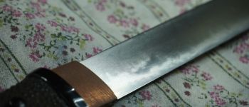 Pavel Bolf - Hira zukuri tanto in Aikuchi koshirae