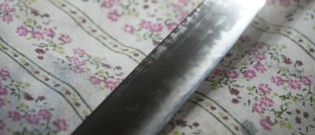 Pavel Bolf - Hira zukuri tanto in Aikuchi koshirae