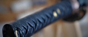 Pavel Bolf - Gassan katana kashira detail