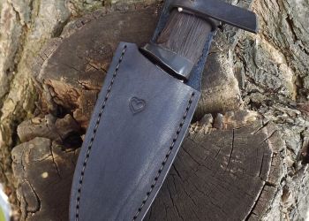 Pavel Bolf - nože z překládané oceli a oceli oroshigane 