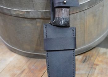 Pavel Bolf - nůž z damaškové oceli