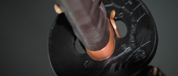 Pavel Bolf - katana v uchigatana koshirae, detail tsuba