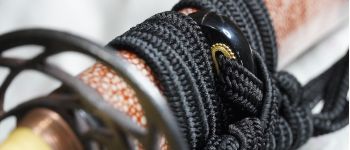 Pavel Bolf - Tachi v uchigatana koshirae, same saya, kurikata