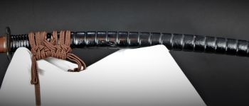 Pavel Bolf - O-wakizashi, Tensho koshirae, reprodukce Soshu stylu