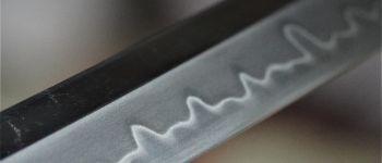 Pavel Bolf - katana sunobe pro tameshigiri, detail čepele
