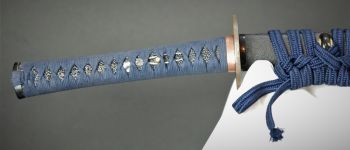 Pavel Bolf - Katana v základní nezdobené soupravě v Tenshó stylu , tsuka