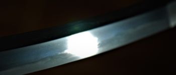 Pavel Bolf - O-wakizashi, tensho koshirae, detail čepele