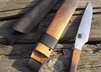 Pavel Bolf - nože z překládané oceli a oceli oroshigane 