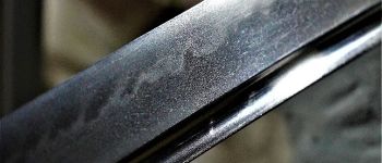 Pavel Bolf - Tachi ve stylu Kagemitsu v Tensho koshirae Detail čepele