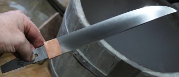 Pavel Bolf - Hira zukuri tanto in aikuchi koshirae