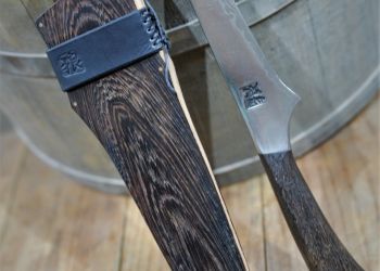 Nože z překládané oceli a oceli oroshigane 